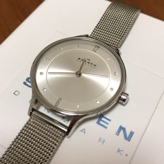 スカーゲン(SKAGEN)の【ゆきこ様専用】SKAGEN腕時計(シルバー)(腕時計)