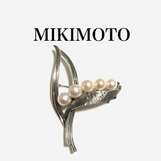 MIKIMOTO - ミキモト silver925 パールブローチ 真珠の通販 by アル ...