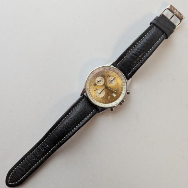 BREITLING(ブライトリング)のブライトリング オールド ナビタイマー クロノグラフ 自動巻き メンズ 腕時計 メンズの時計(腕時計(アナログ))の商品写真