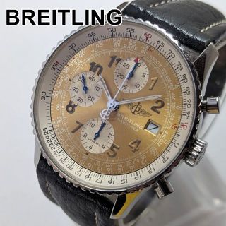 ブライトリング(BREITLING)のブライトリング オールド ナビタイマー クロノグラフ 自動巻き メンズ 腕時計(腕時計(アナログ))