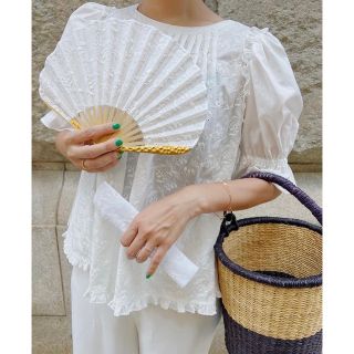 チェスティ(Chesty)のrosymonster suzuran frill blouse(シャツ/ブラウス(半袖/袖なし))