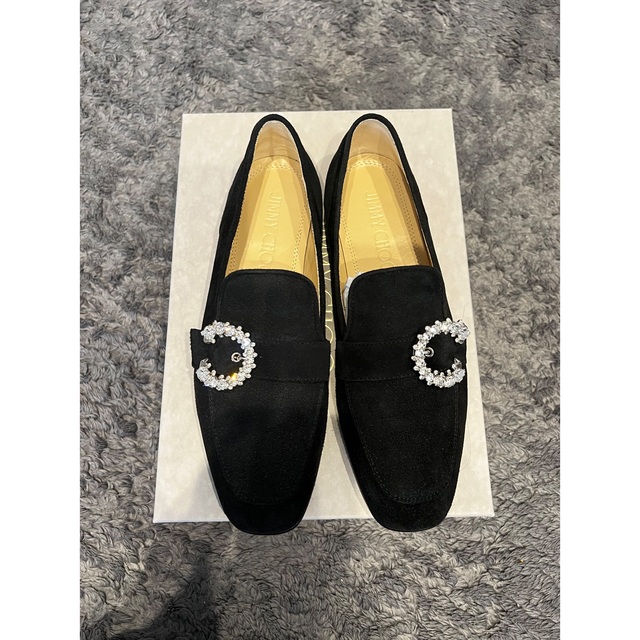 ローファー/革靴jimmy choo mani flat ジミーチュウ　ローファー