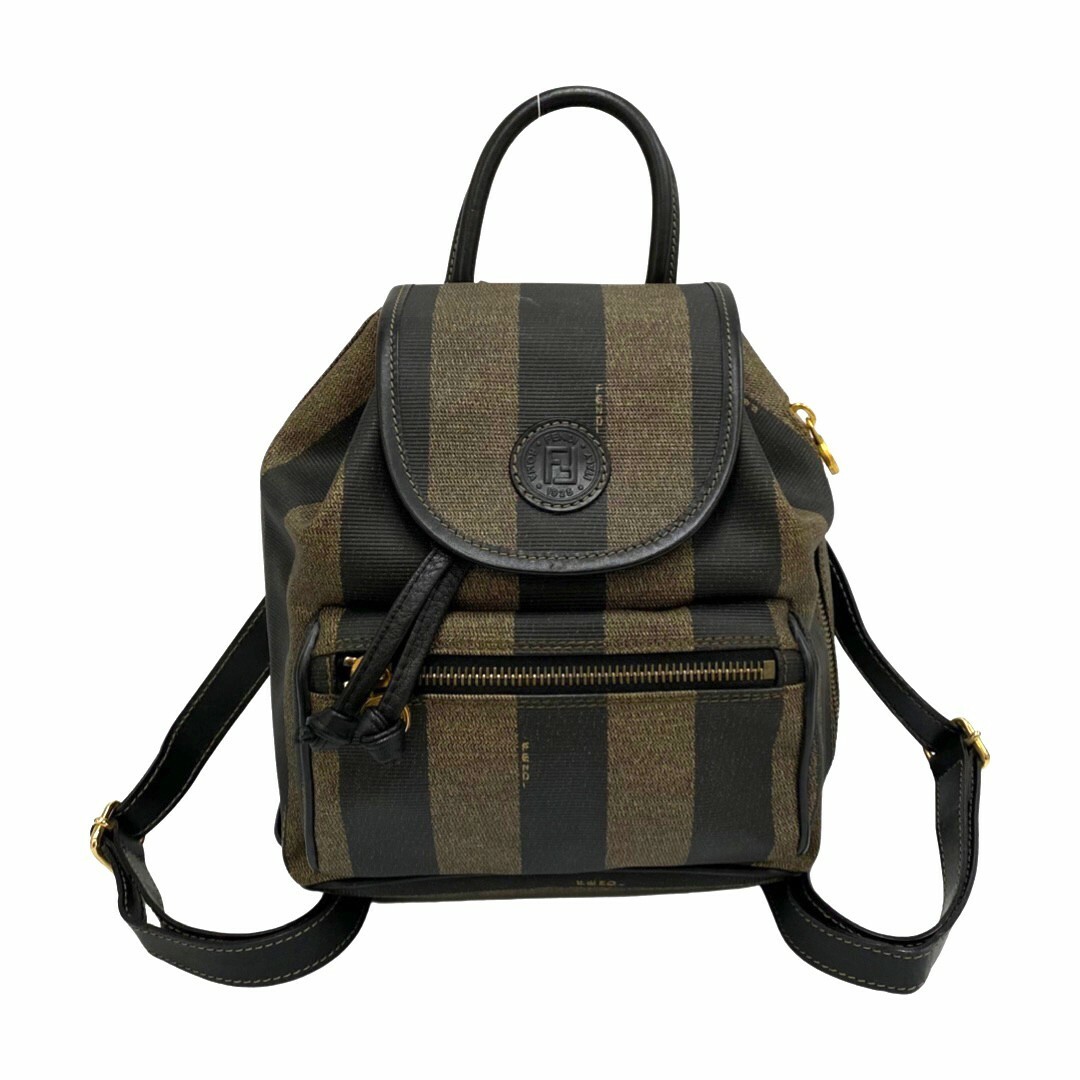 世界有名な FENDI - 極 美品 FENDI フェンディ ぺカン柄 FF ロゴ 型
