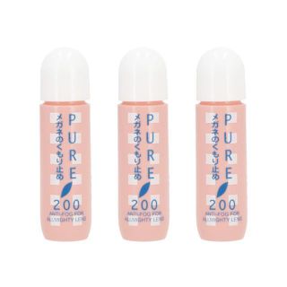 PEARL パール ピュア200 くもり止め 12ml 02003 3本セット(日用品/生活雑貨)
