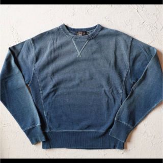 新品*RRL*インディゴ フレンチテリー スウェットシャツ*S*ダブルアール