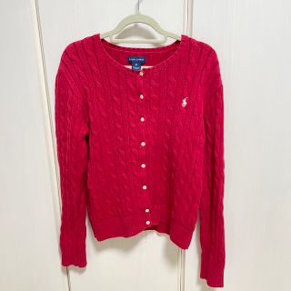 ポロラルフローレン(POLO RALPH LAUREN)のPOLO RALPH LAUREN ケーブル コットン カーディガン(カーディガン)