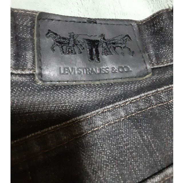 Levi's(リーバイス)のさとさん専用 リーバイス ブラックデニム ジーンズ 31 メンズのパンツ(デニム/ジーンズ)の商品写真