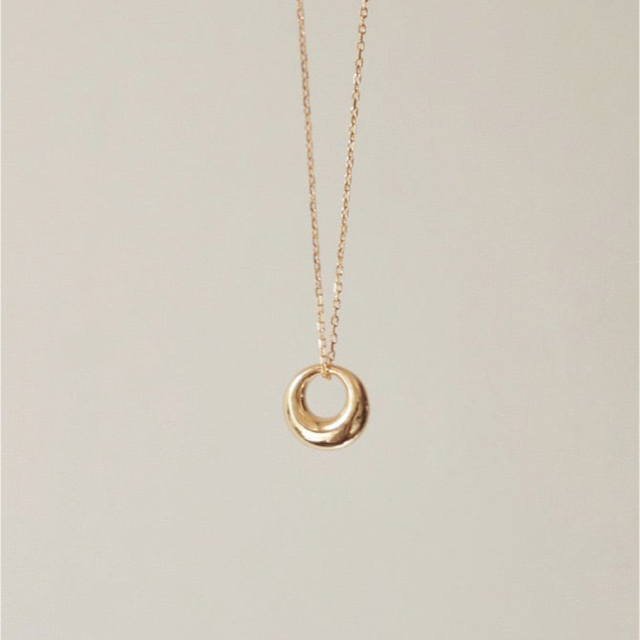 DEUXIEME CLASSE(ドゥーズィエムクラス)のcircle statement necklace 18kgp レディースのアクセサリー(ネックレス)の商品写真
