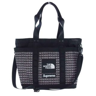 シュプリーム(Supreme)のSupreme シュプリーム トートバッグ  21SS NM82125 × THE NORTH FACE Studded Explorer Utillity Tote ノースフェイス スタディッド エクスプローラー ユーティリティ トート バッグ  ブラック系【美品】【中古】(トートバッグ)