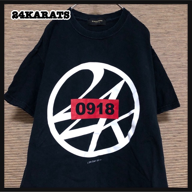 《新品》24karats ロゴ入り半袖Tシャツ