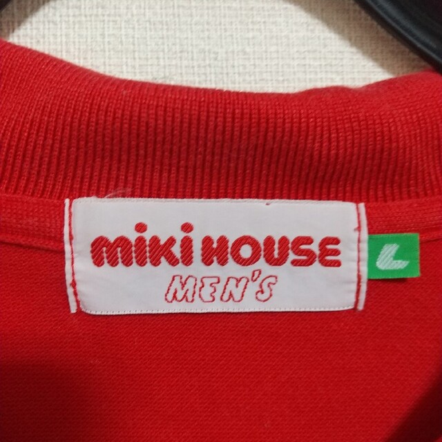 【希少品デカロゴ】日本製 MIKI HOUSE ポロシャツ【ユニセックス】