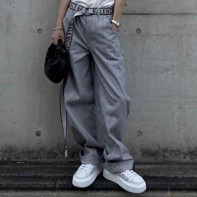 レディースok.soon ★  hickory painter pants