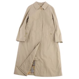 バーバリーブラックレーベル(BURBERRY BLACK LABEL)の美品 Vintage バーバリー Burberrys コート ステンカラーコート バルマカーンコート 裏チェック ライナー付き アウター レディース 7AB2(S相当) ベージュ(その他)