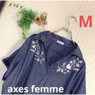 アクシーズファム(axes femme)の33【used◆ アクシーズファム：レディース：M】半袖カットソー(カットソー(半袖/袖なし))