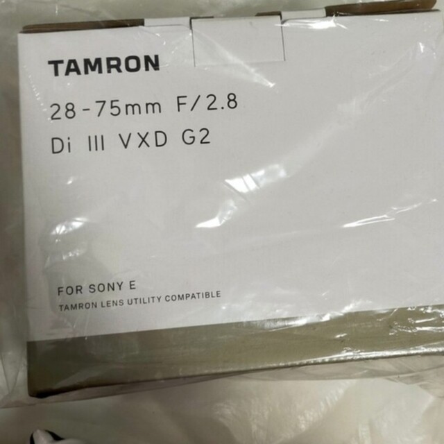タムロン28-75mm F/2.8 Di III VXD G2　新品未開封レンズ(ズーム)