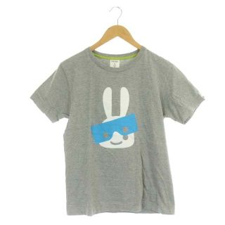 キューン(CUNE)のキューン うさぎプリントTシャツ カットソー プルオーバー 半袖 プリント S(Tシャツ/カットソー(半袖/袖なし))