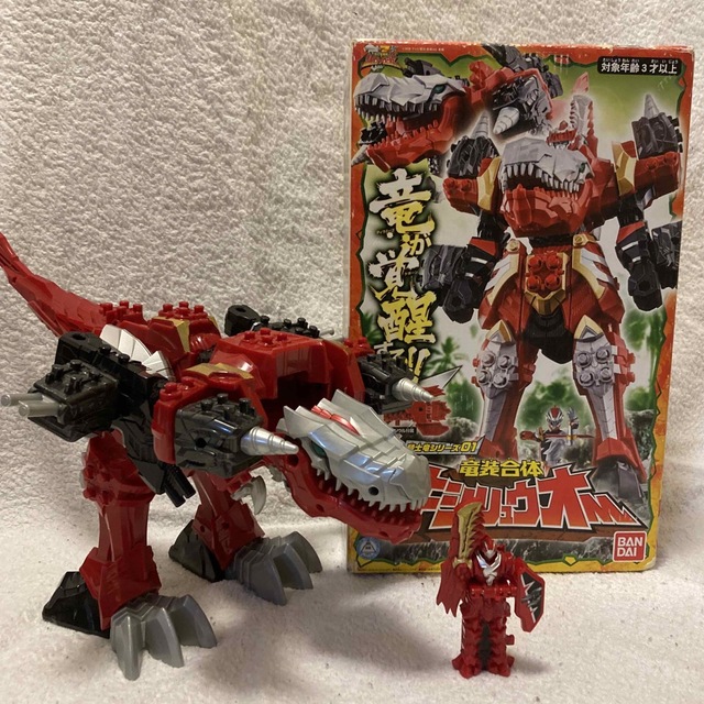 BANDAI(バンダイ)の【リュウソウジャー】キシリュウ騎士竜セット エンタメ/ホビーのフィギュア(特撮)の商品写真