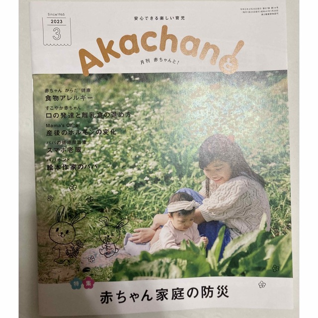 月刊誌Akachanと！ エンタメ/ホビーの雑誌(結婚/出産/子育て)の商品写真