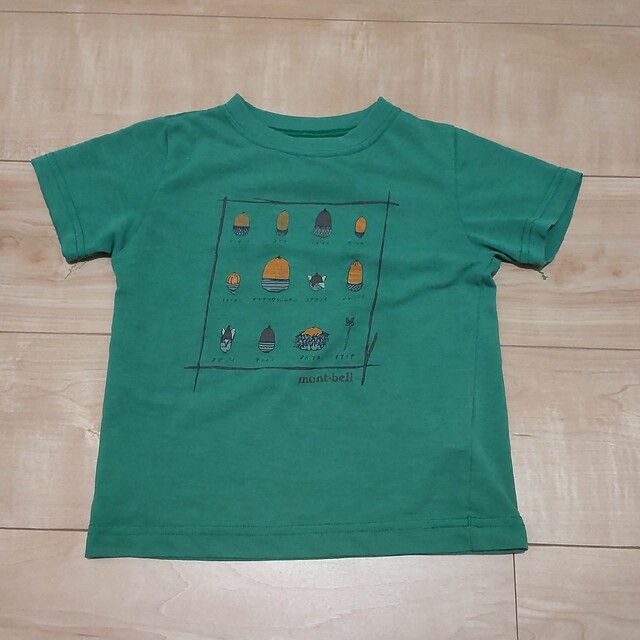 mont bell(モンベル)のモンベル  ドングリTシャツ 100センチ キッズ/ベビー/マタニティのキッズ服男の子用(90cm~)(Tシャツ/カットソー)の商品写真