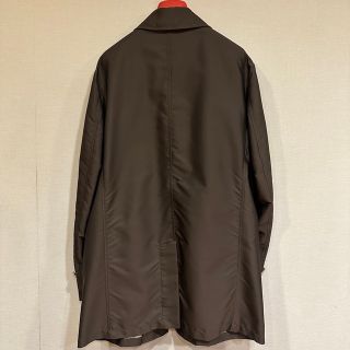 ISAIA - イザイア 薄手のコート 50サイズ ダークブラウン レインコート