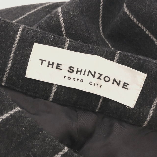 Shinzone(シンゾーン)のSHINZONE×SHIPSストライプワイドパンツ ¥21,780（税込） レディースのパンツ(カジュアルパンツ)の商品写真