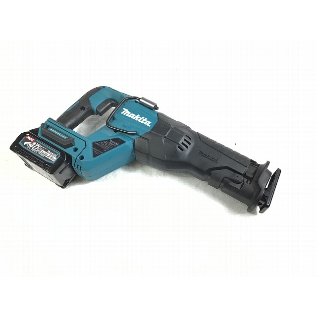 ☆未使用品☆ makita マキタ 40V 充電式レシプロソー JR001GRDX 青/ブルー バッテリ2個(40V 2.5Ah) 充電器 ケース付き  66326