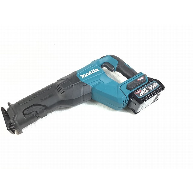 ☆未使用品☆ makita マキタ 40V 充電式レシプロソー JR001GRDX 青/ブルー バッテリ2個(40V 2.5Ah) 充電器 ケース付き 66327