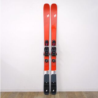ケーツー(K2)の美品 ケーツー K2 テレマーク スキー MINDBENDER 90C 170cm ビンディング NTN ロッテフェラー フリーダム スキー板 重量実測：2460g（ビンディング含む1本)(板)