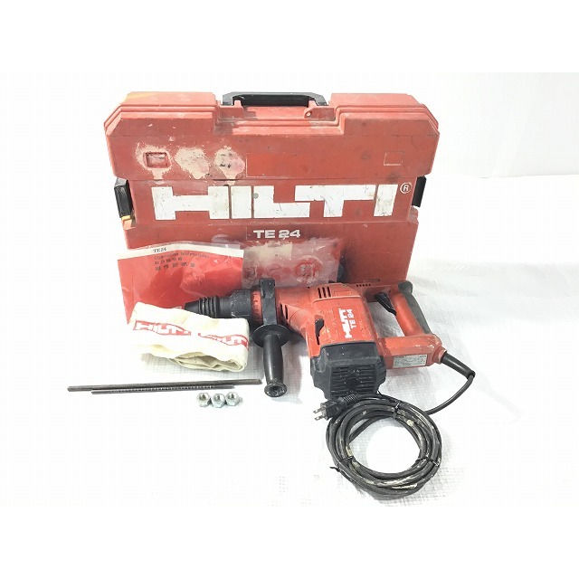 ☆中古品☆HILTI ヒルティ 100V ロータリーハンマードリル TE24 ☆中古品☆HILTI ヒルティ 100V ロータリーハンマードリル TE24
