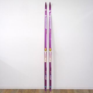ロシニョール(ROSSIGNOL)のロシニョール ROSSIGNOL クロスカントリー スキー DELTA 195cm 43mm ビンディング サロモン NNN クロカン スキー板 重量実測：590ｇ（ビンディング含む1本)(板)