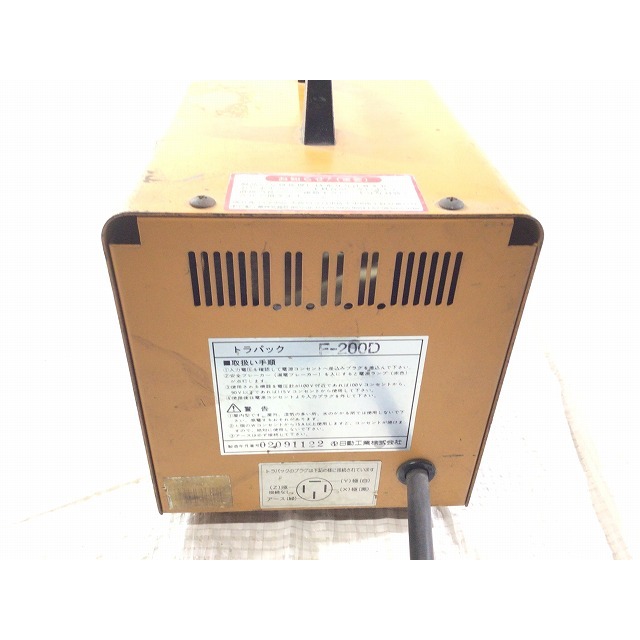 ☆品☆NICHIDO 日動工業 トラパック ダウントランス 降圧専用変圧器 F-200D 電動工具 67605