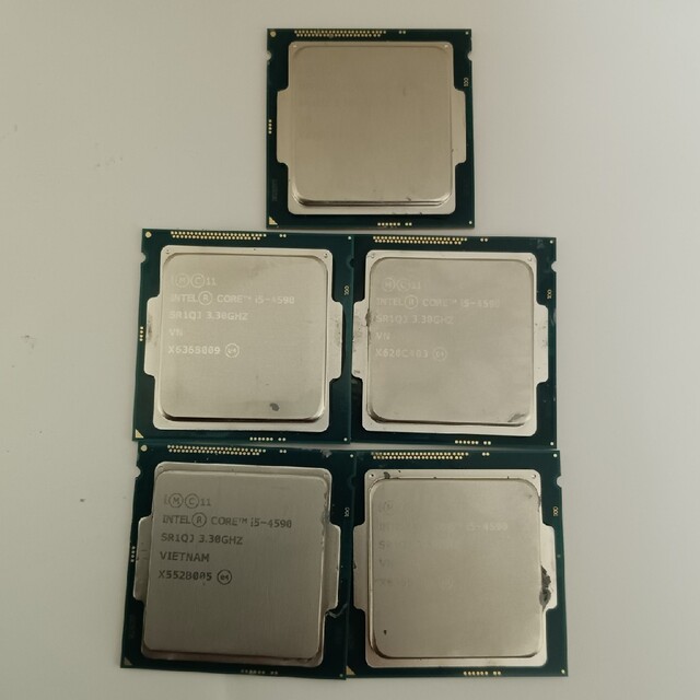 Intel Core i5-4590 動作品