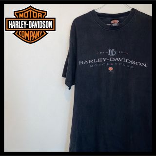 ハーレーダビッドソン(Harley Davidson)のハーレーダビッドソン ブラック L 00s メキシコ製ヴィンテージTシャツ(Tシャツ/カットソー(半袖/袖なし))