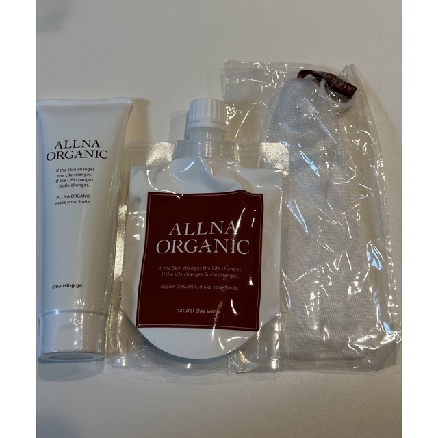 ALLNA ORGANIC(オルナオーガニック)のALLNA ORGANIC    泥洗顔　クレンジングジェル　泡ネット コスメ/美容のスキンケア/基礎化粧品(洗顔料)の商品写真