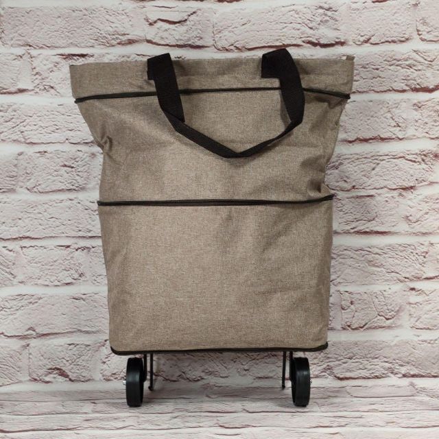 レディース2WAYバッグ　ショッピングキャリーカート　ハンドバッグ　ポケットなし レディースのバッグ(スーツケース/キャリーバッグ)の商品写真