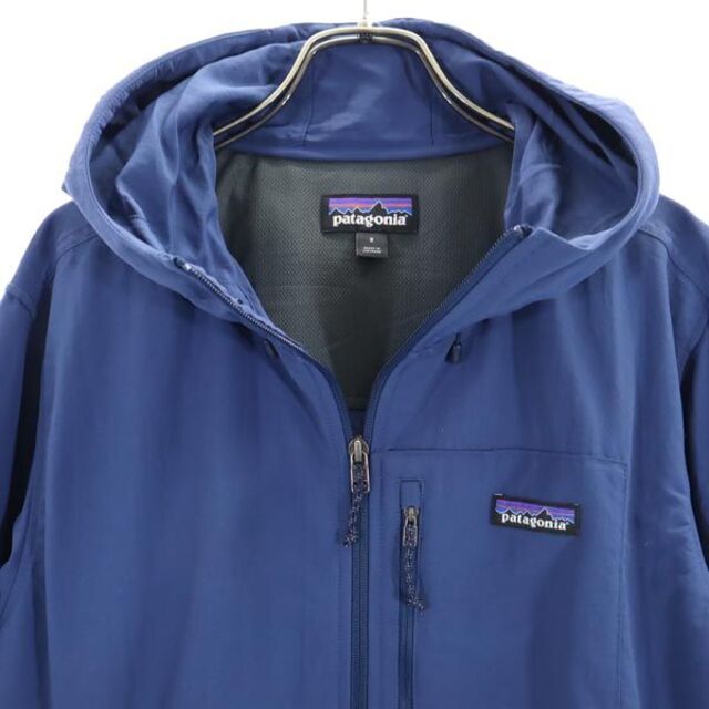 【大人気】パタゴニア patagonia ナイロンパーカー ロゴ ライトブルー