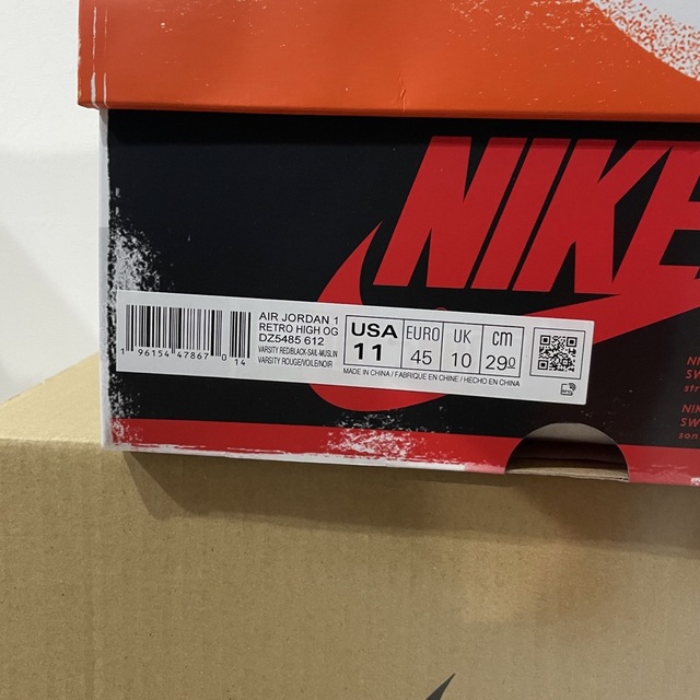 Nike Air Jordan 1 High OG Chicago 29cm