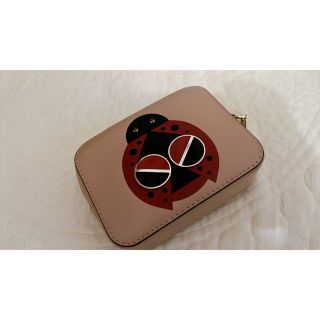 ケイトスペードニューヨーク(kate spade new york)のkate spade てんとう虫ポーチ　ピンク(ポーチ)