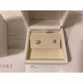 人気デザイン　TASAKI ダイヤピアス　0.21ct×2 ケース付き