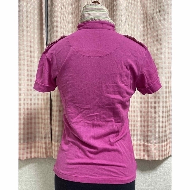 ETRO(エトロ)の美品　ほぼ未使用　エトロ　ポロシャツ　前ボタン開き　Tシャツ　トップス　ウーマン レディースのトップス(Tシャツ(半袖/袖なし))の商品写真