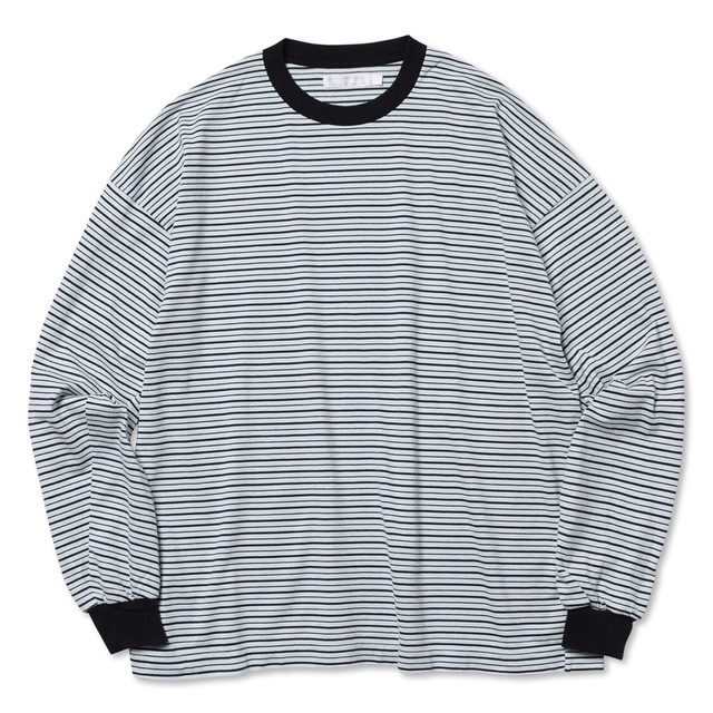 ROTOL ロトル WIDE TWIST L/S BORDER