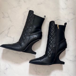 イエローブーツ(Yellow boots)の【美品】yello ショートブーツ(ブーツ)