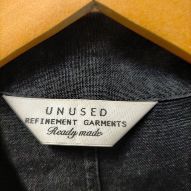 UNUSED(アンユーズド) ダメージ加工リネンシャツジャケット メンズ