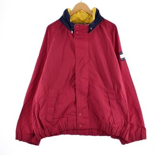 トミーヒルフィガー(TOMMY HILFIGER)の古着 90年代 トミーヒルフィガー TOMMY HILFIGER セーリングジャケット メンズXXL ヴィンテージ /eaa318863(その他)