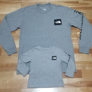 ザノースフェイス(THE NORTH FACE)のノースフェイス　大人Lサイズ　子供100サイズセット販売(Tシャツ/カットソー(七分/長袖))