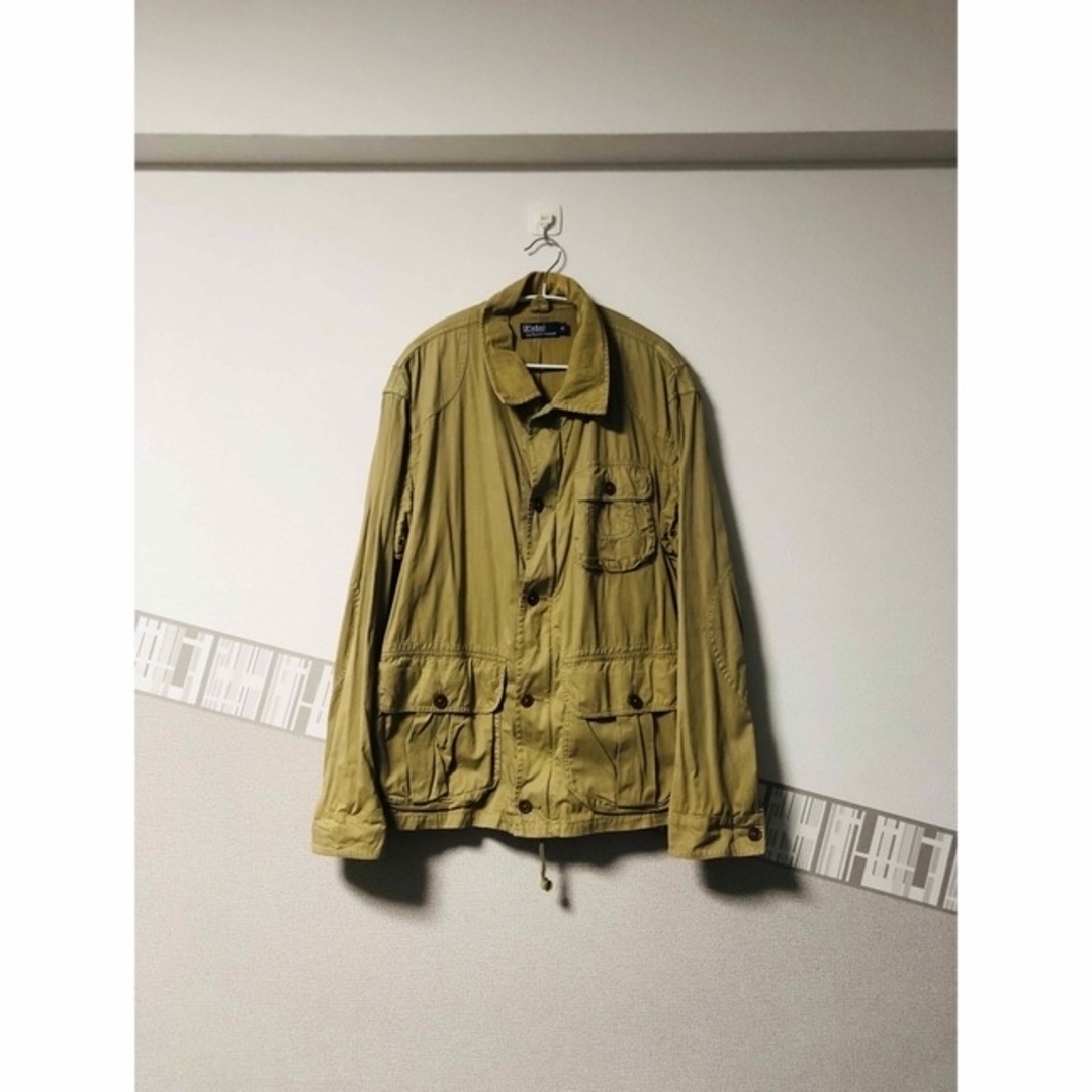 APOLIS カーキ ウール CPO Jacket メンズ ミリタリージャケット 【送料