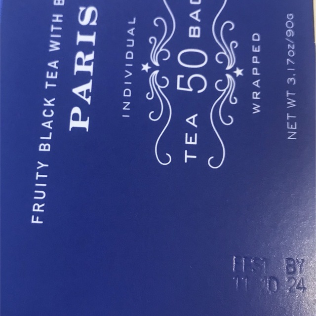 DEAN & DELUCA(ディーンアンドデルーカ)のハーニー＆サンズ Harney & Sons パリ 50ティーバッグ 食品/飲料/酒の飲料(茶)の商品写真