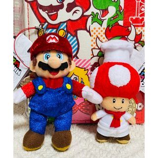 新品タグ付き　ユニバ　スーパーニンテンドーワールド　マリオ　キノピオ　セット販売