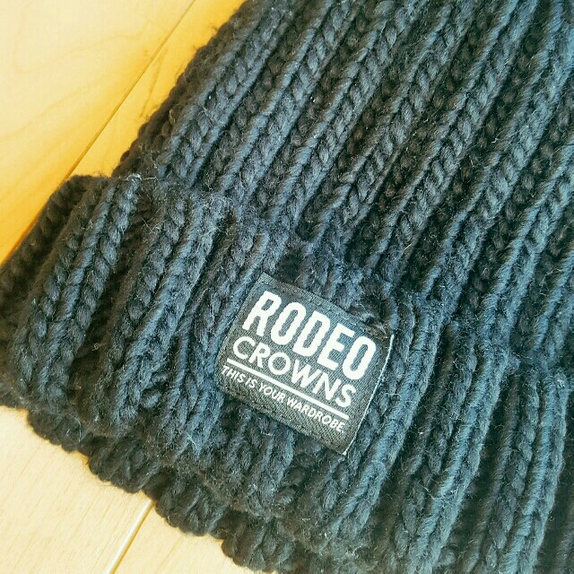 RODEO CROWNS(ロデオクラウンズ)のロデオクラウンズ★ニット帽 レディースの帽子(ニット帽/ビーニー)の商品写真