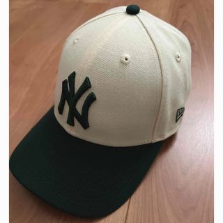 ニューエラー(NEW ERA)のNEW ERA  グリーン　バイカラー(キャップ)